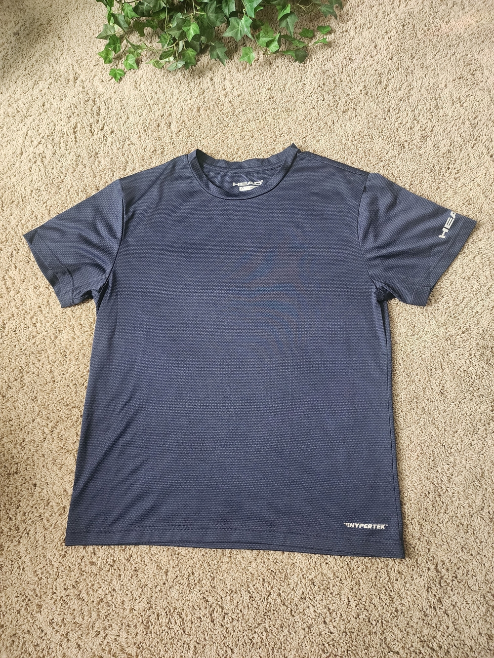 HEAD Men's Navy Performance Short Sleeve Tee (N4)